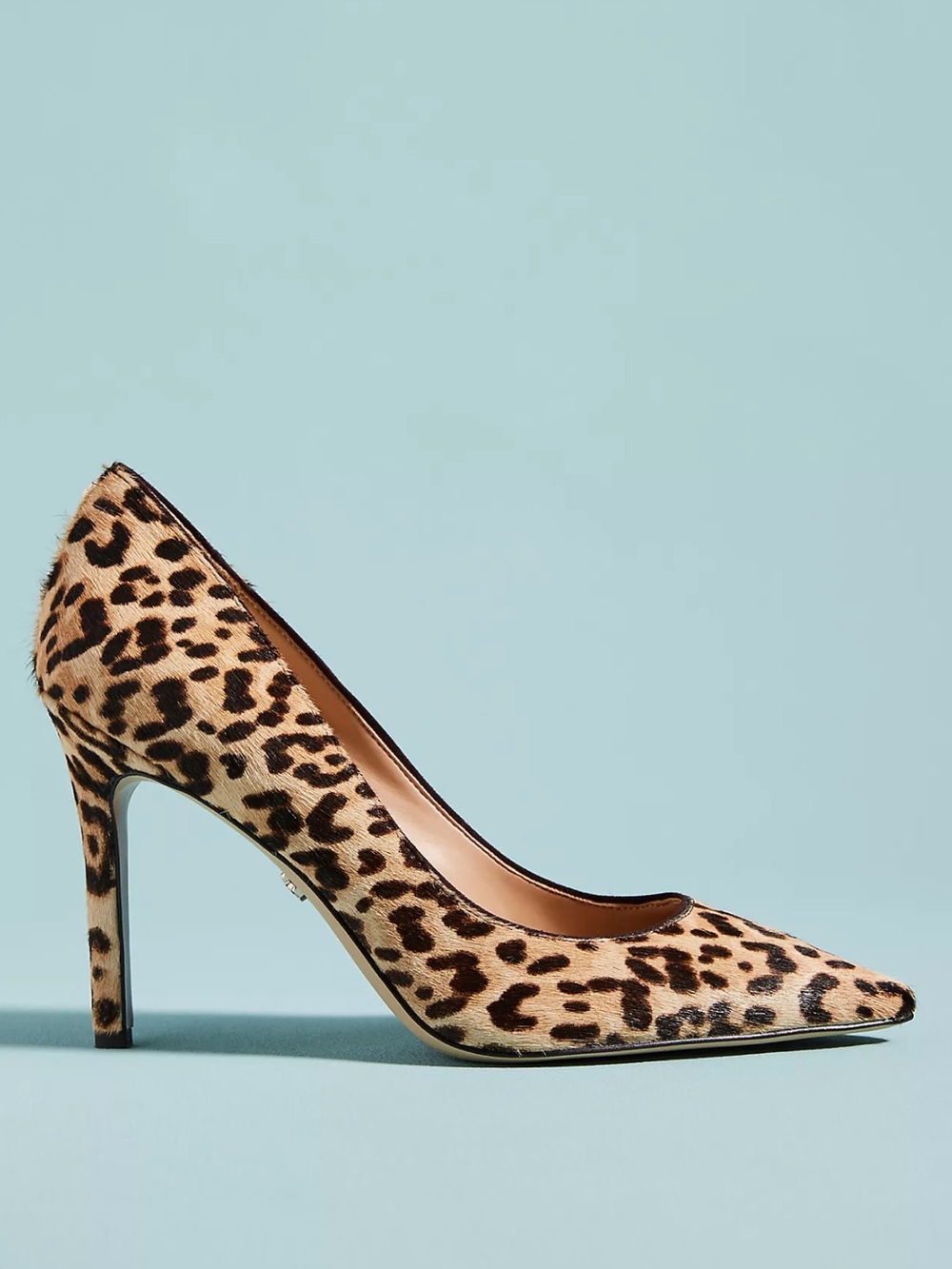 Sam Edelman Hazel Leopard-Print calf hair pump Heel